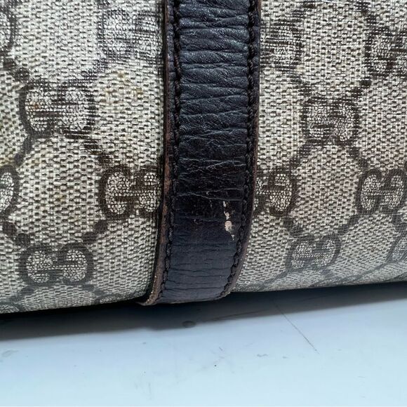 GUCCI GG Supreme Tote Bag PVC Beige - Picture 3 of 15